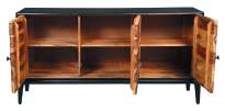 Credenza Vanity — Ante Rigate in Legno Massello 160 cm