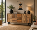 Credenza Kala — Legno Massello di Mango 180 cm