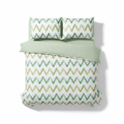 Zephyr — Flat lay set completo lenzuola e federe