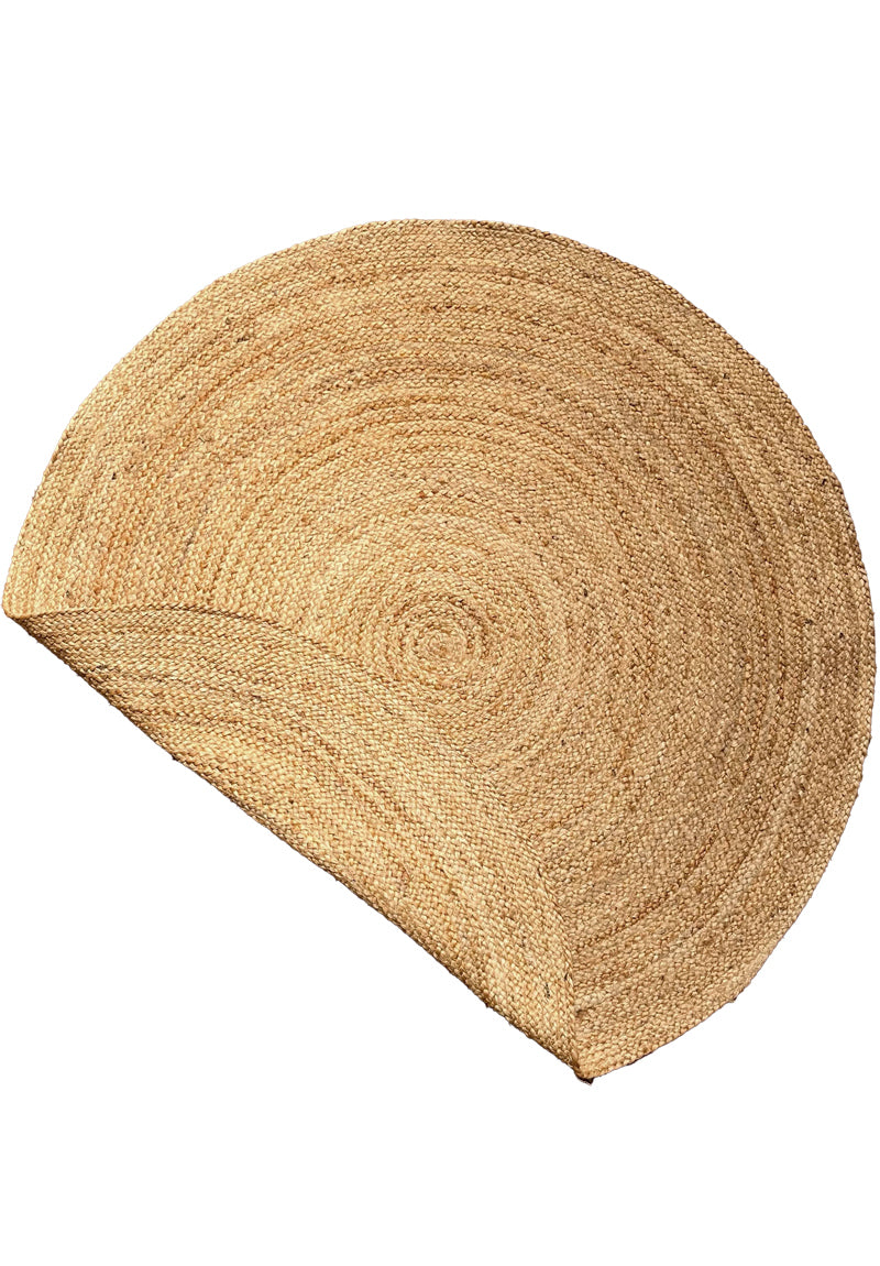 Tappeto Juta 234 — Rotondo in Fibra Naturale di Juta